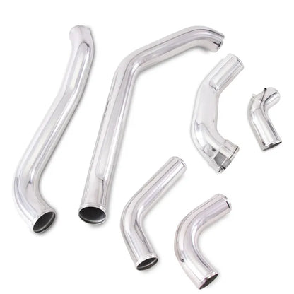 Mishimoto 2017+ Ford F150 3.5L EcoBoost Performance Intercooler Kit - Silver Cooler Black Pipes