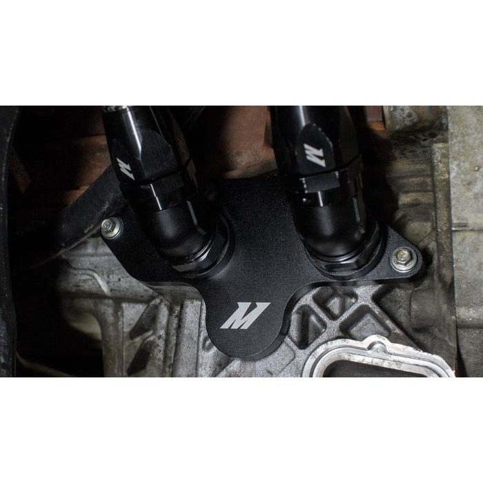 Mishimoto 11-19 Ford 6.7L Powerstroke Performance Oil Cooler Kit - Black