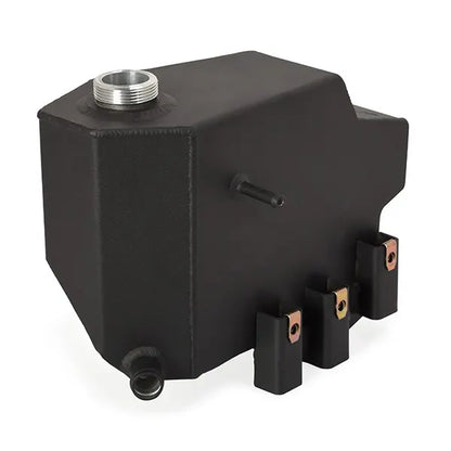 Mishimoto 2008-2010 Ford 6.4L Powerstroke Aluminum Degas Tank - Micro-Wrinkle Black