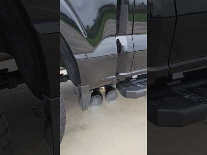 Corsa 2021-2025 Ford F-150 Regular Cab/6.5in Bed 5.0L V8 Xtreme Cat-Back Front of Tire Exit-Black PV