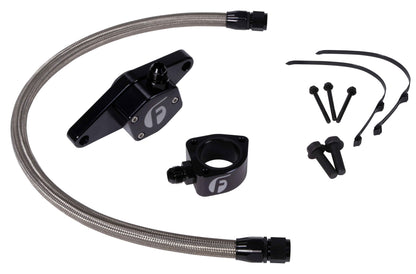 Fleece Performance 98.5-02 VP Coolant Bypass Kit w/ Stainless Steel Braided Line